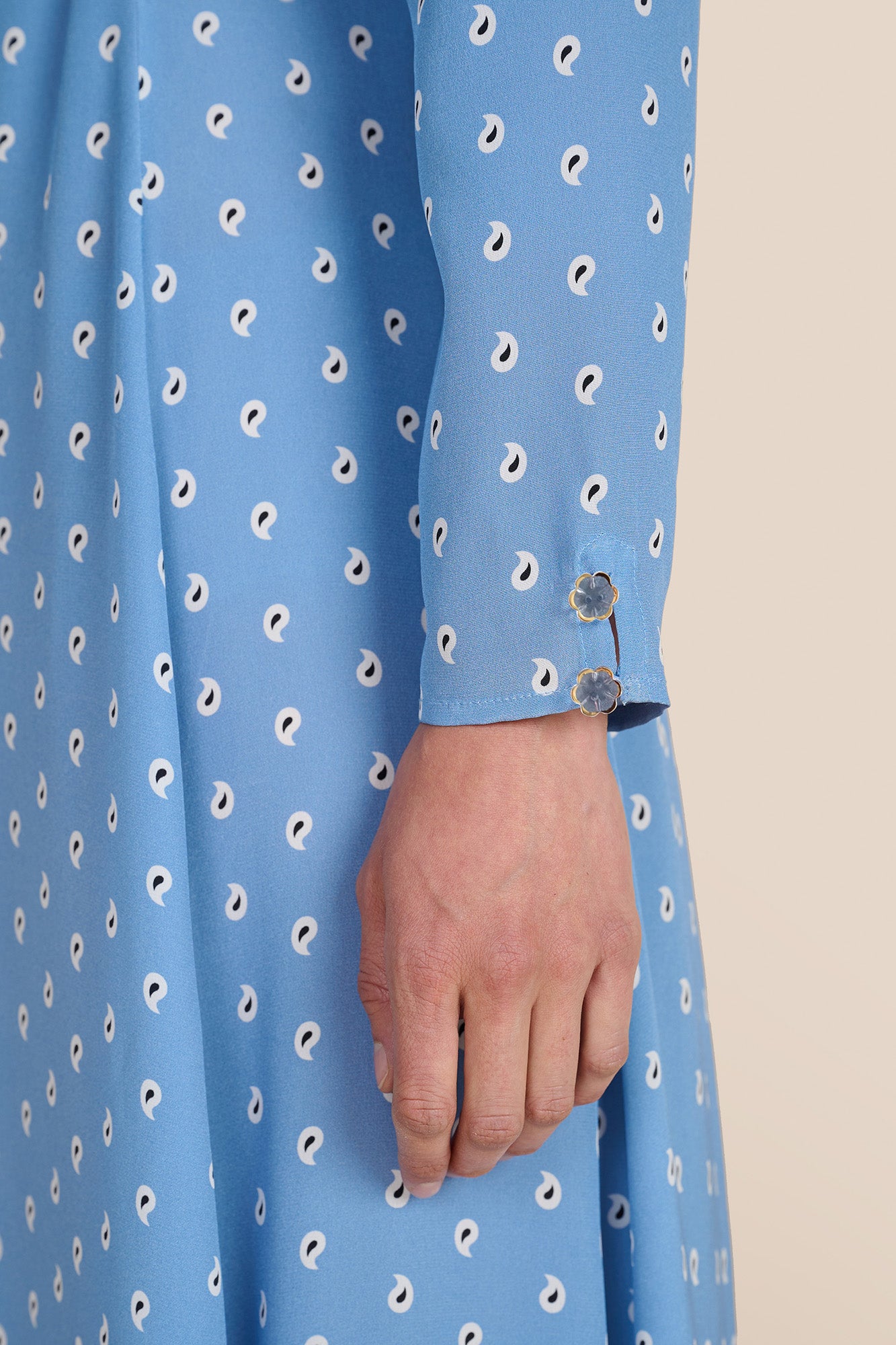 Romy Chambre Paisley Dress