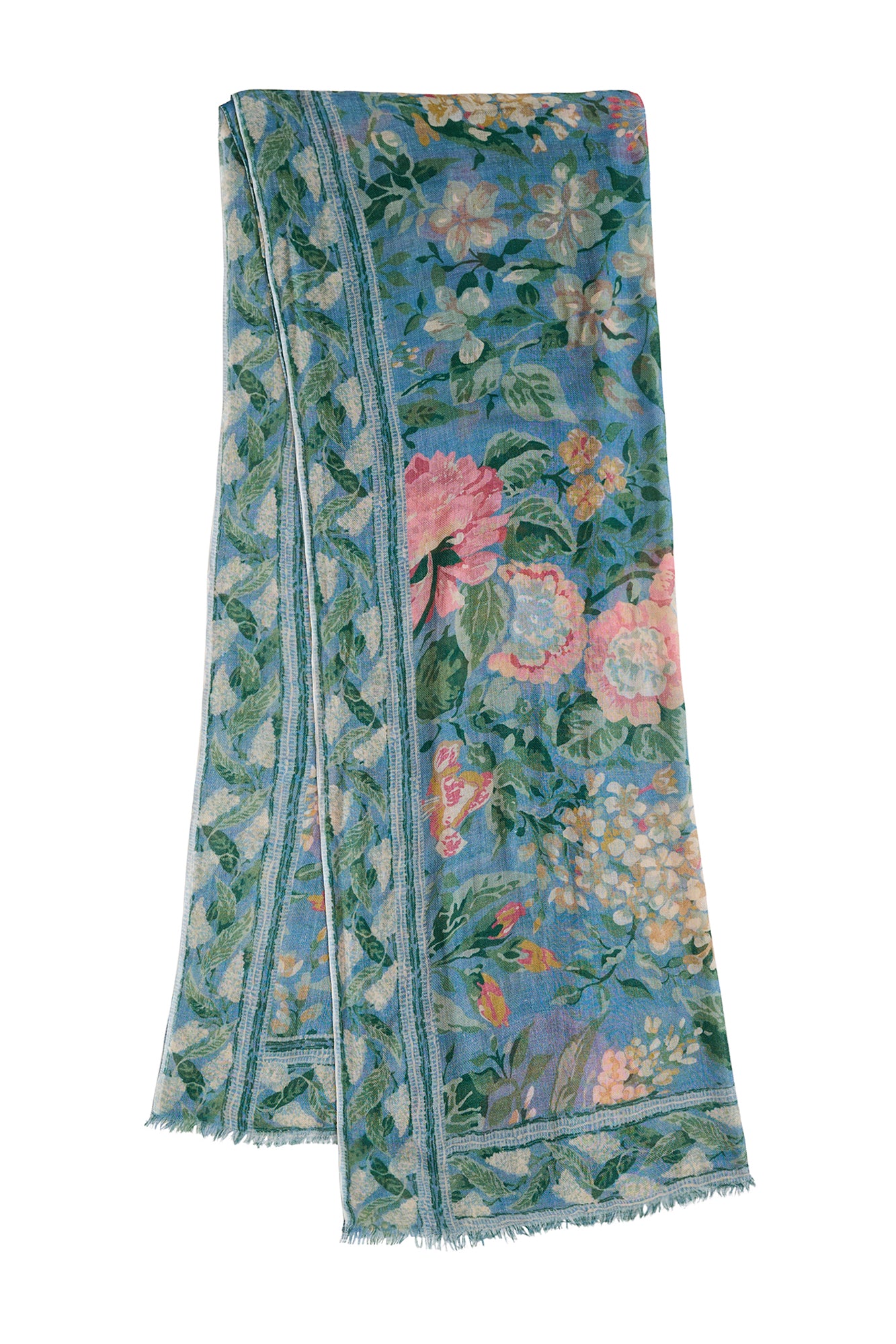 Romantic Floral Scarf