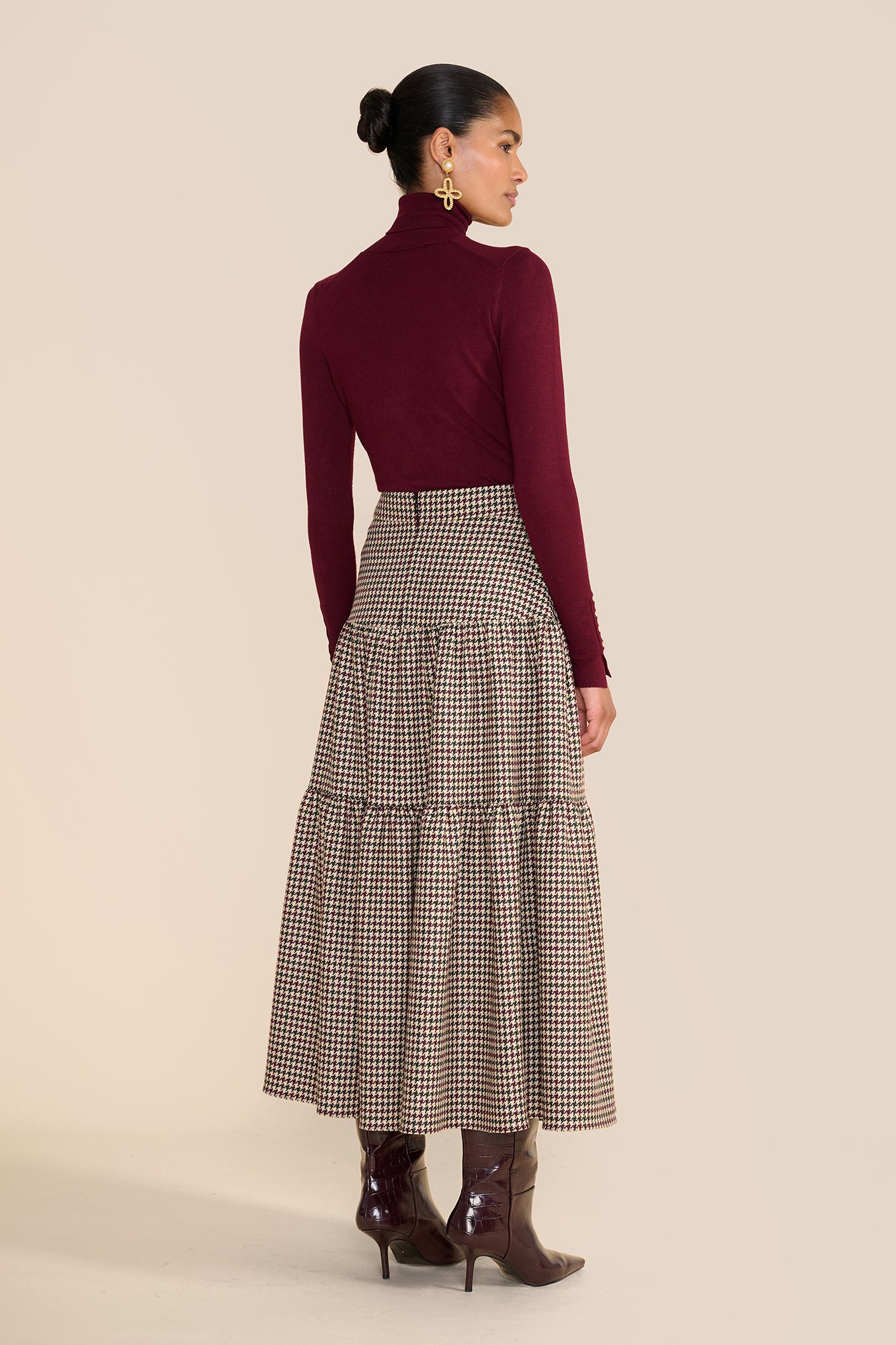 Rosa Country Check Skirt