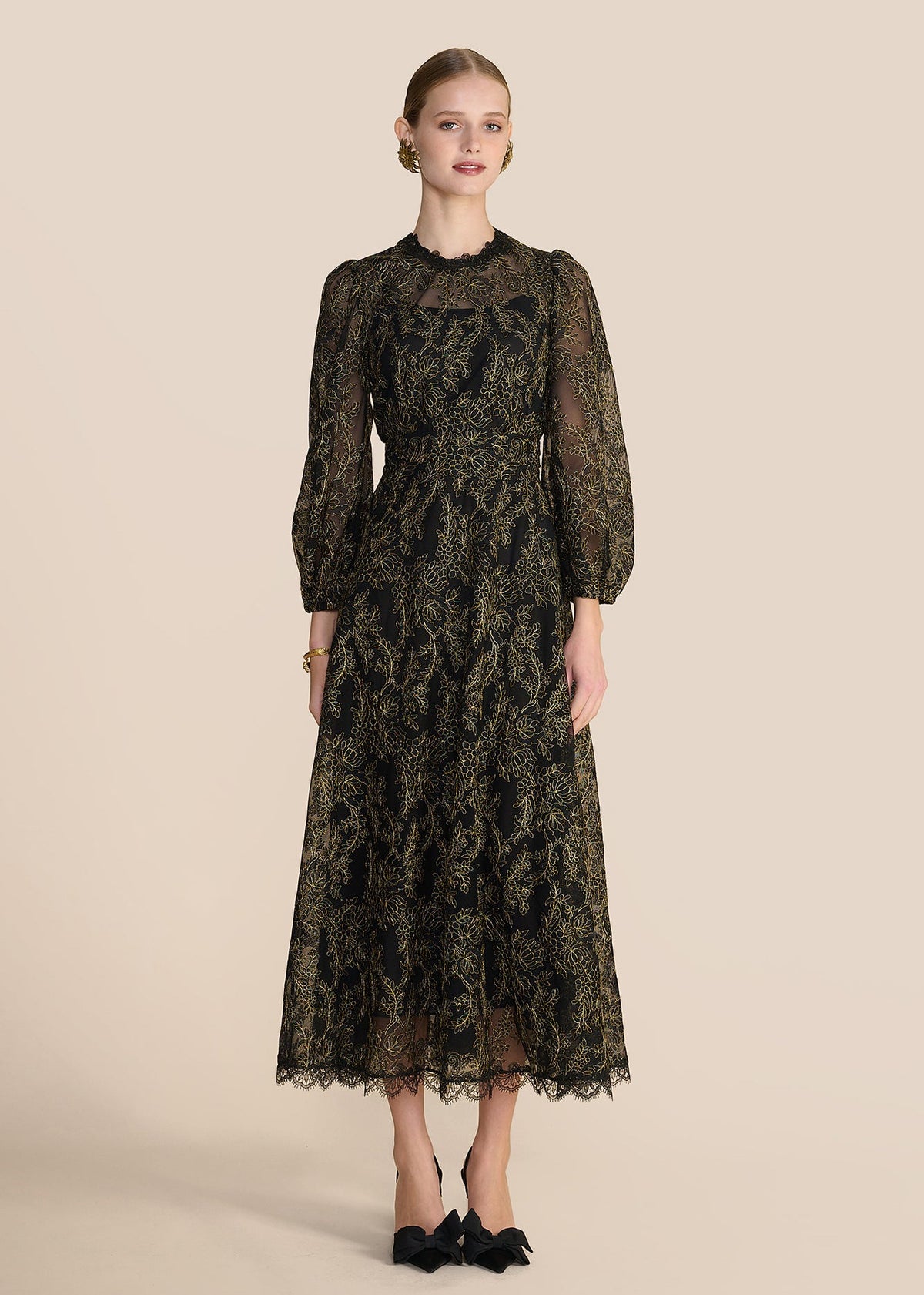 Sonia Black Lace Dress