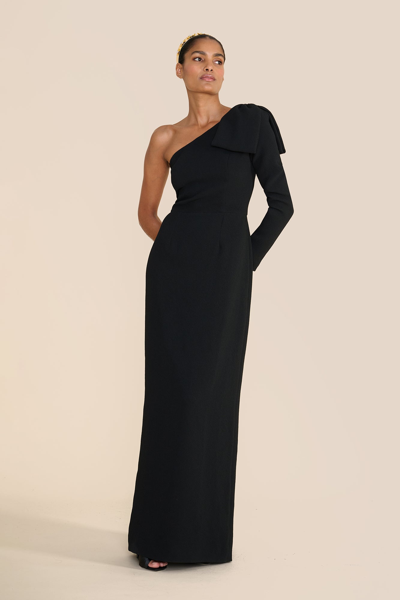 Solange Black Dress