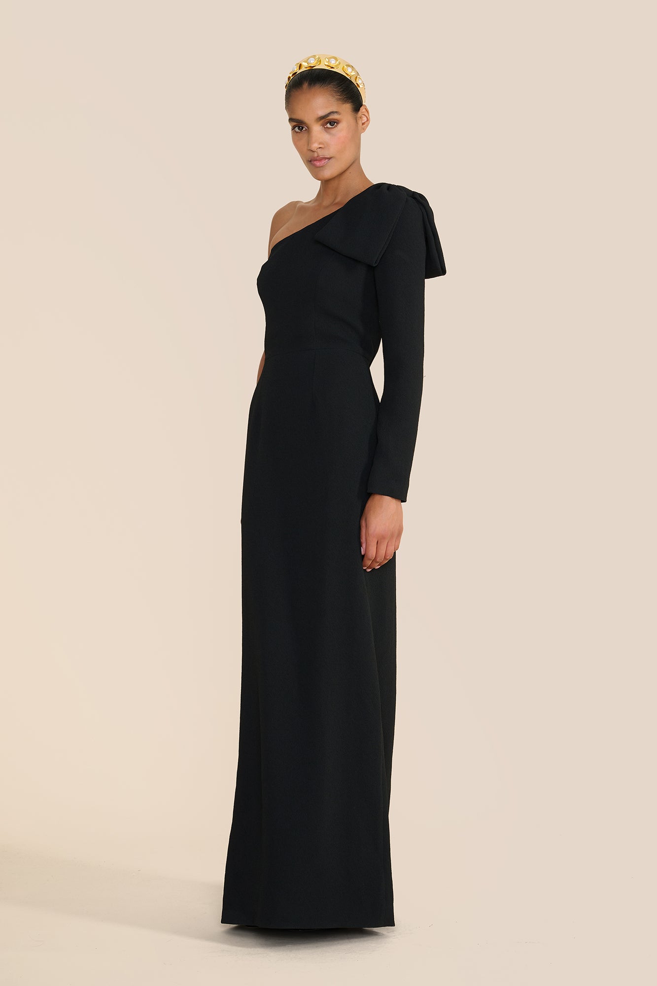 Solange Black Dress