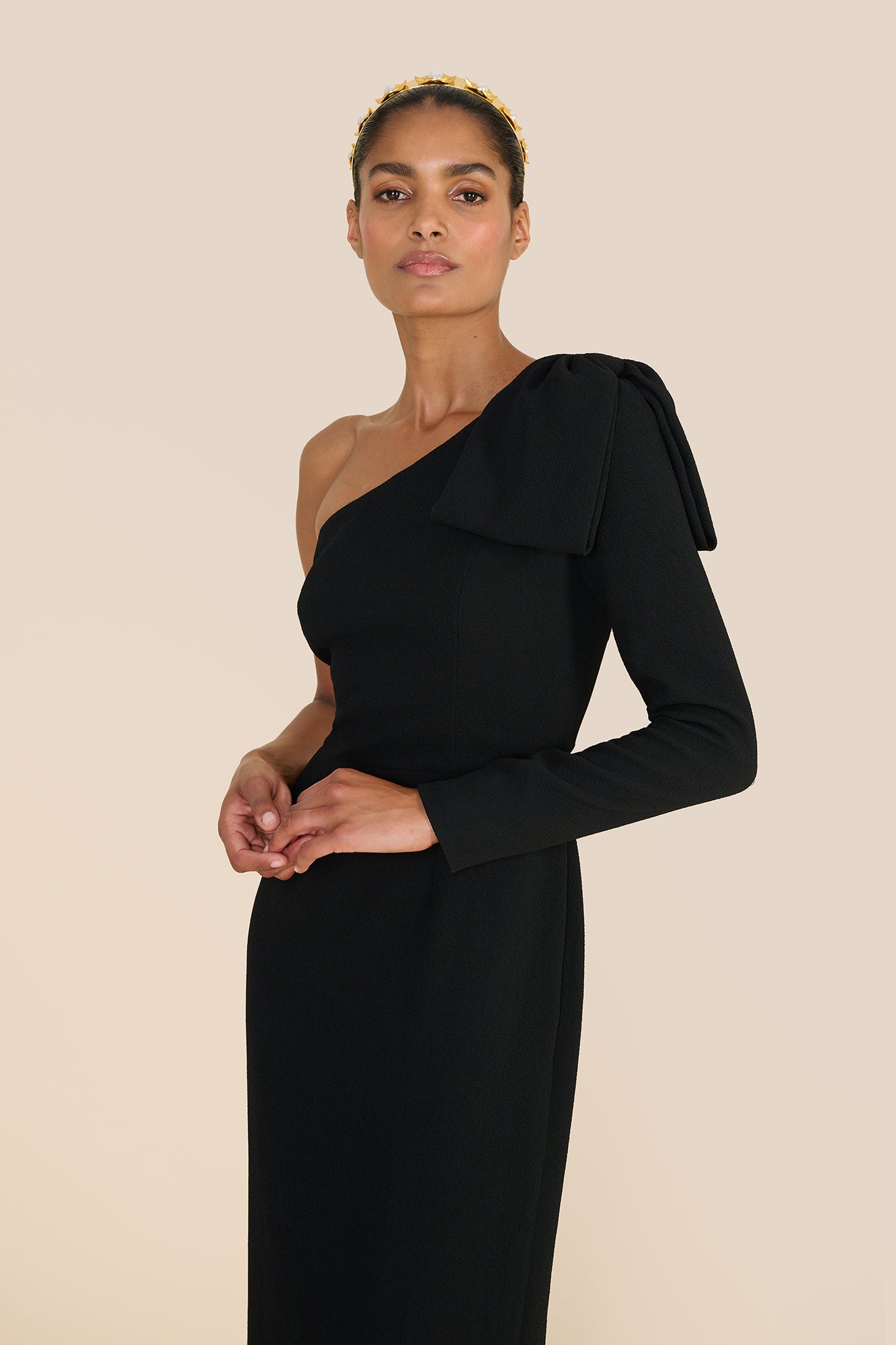 Solange Black Dress