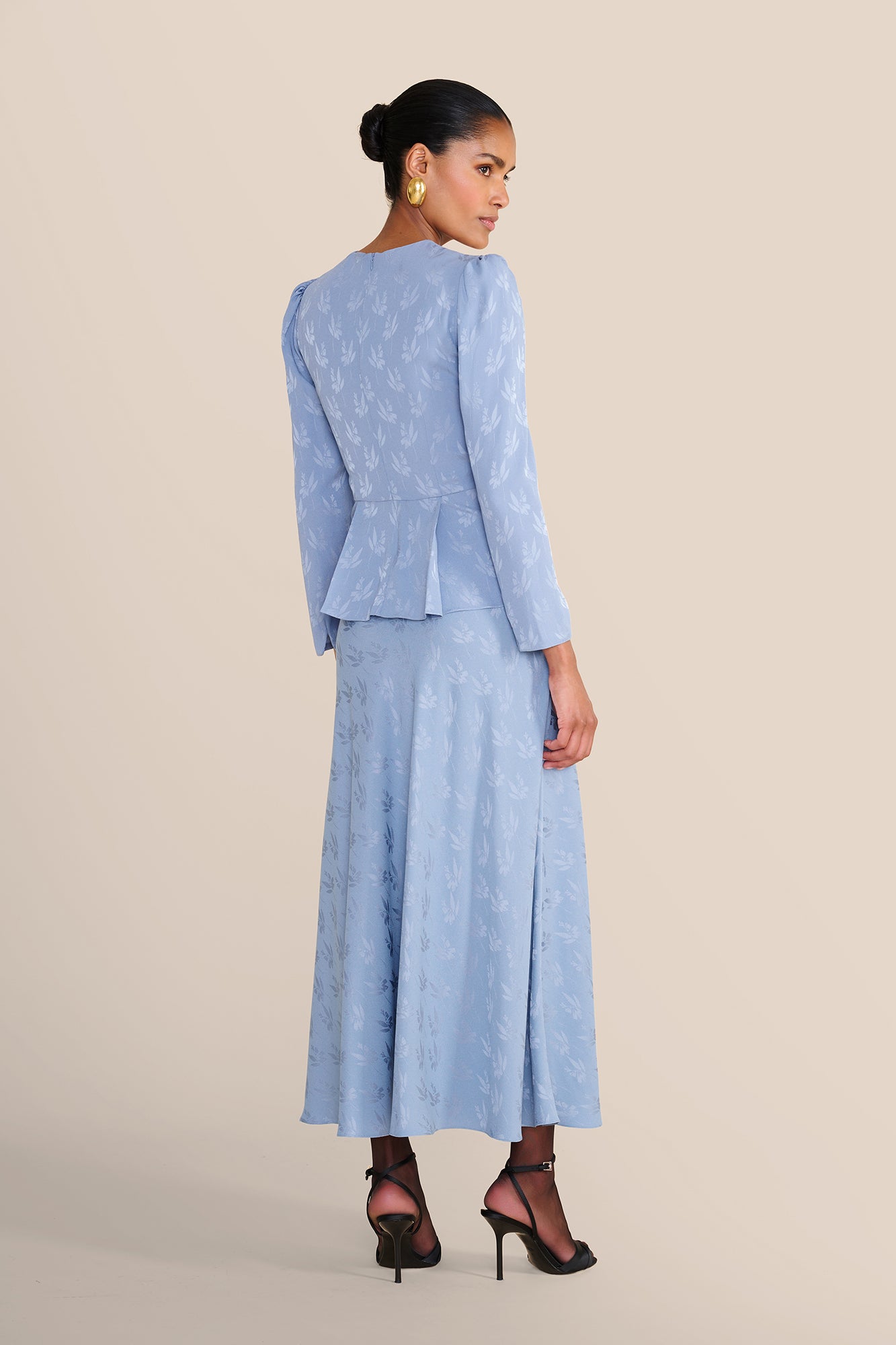 Arabella Floral Jacquard Skirt