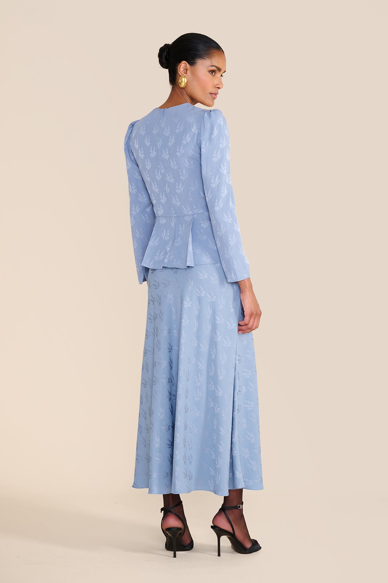 Arabella Floral Jacquard Skirt