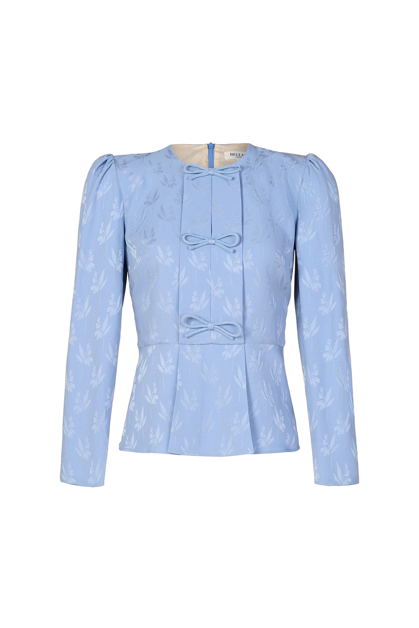 Serena Floral Jacquard Blouse