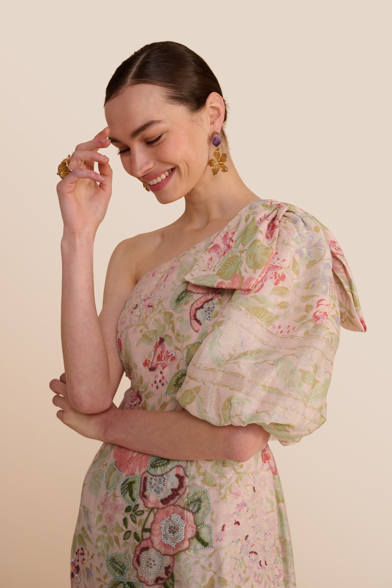 Solange Romantic Floral Dress