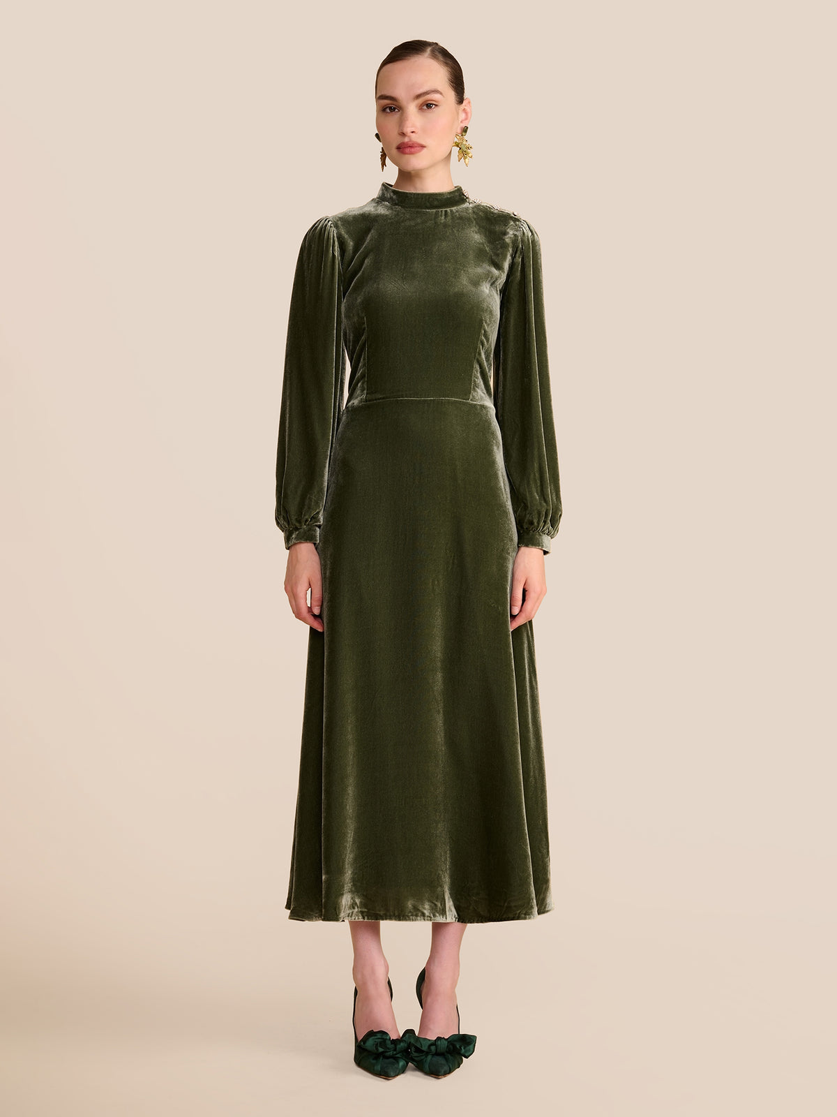 Sonia Sage Velvet Dress