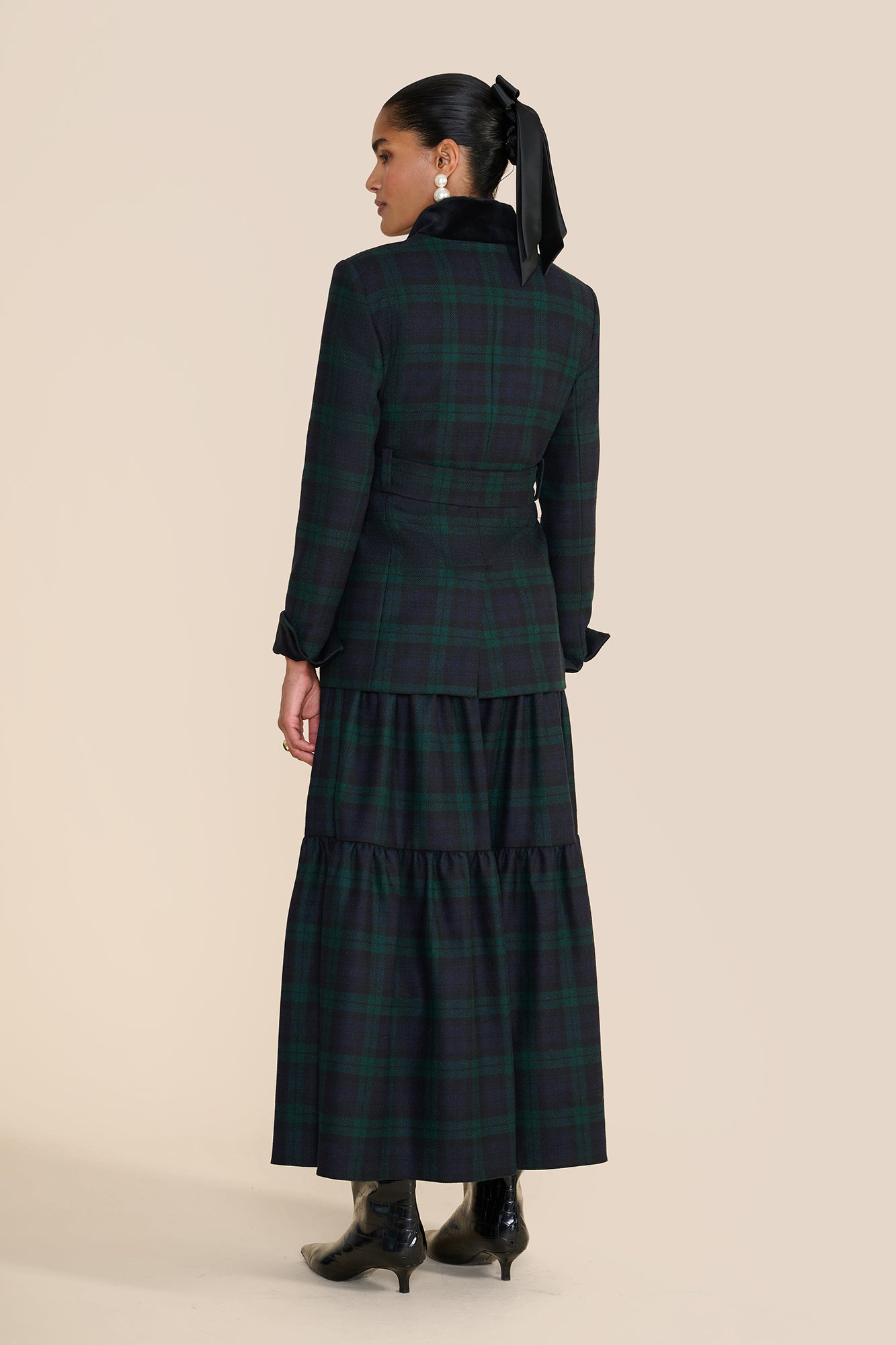 Vesta Evergreen Tartan Jacket