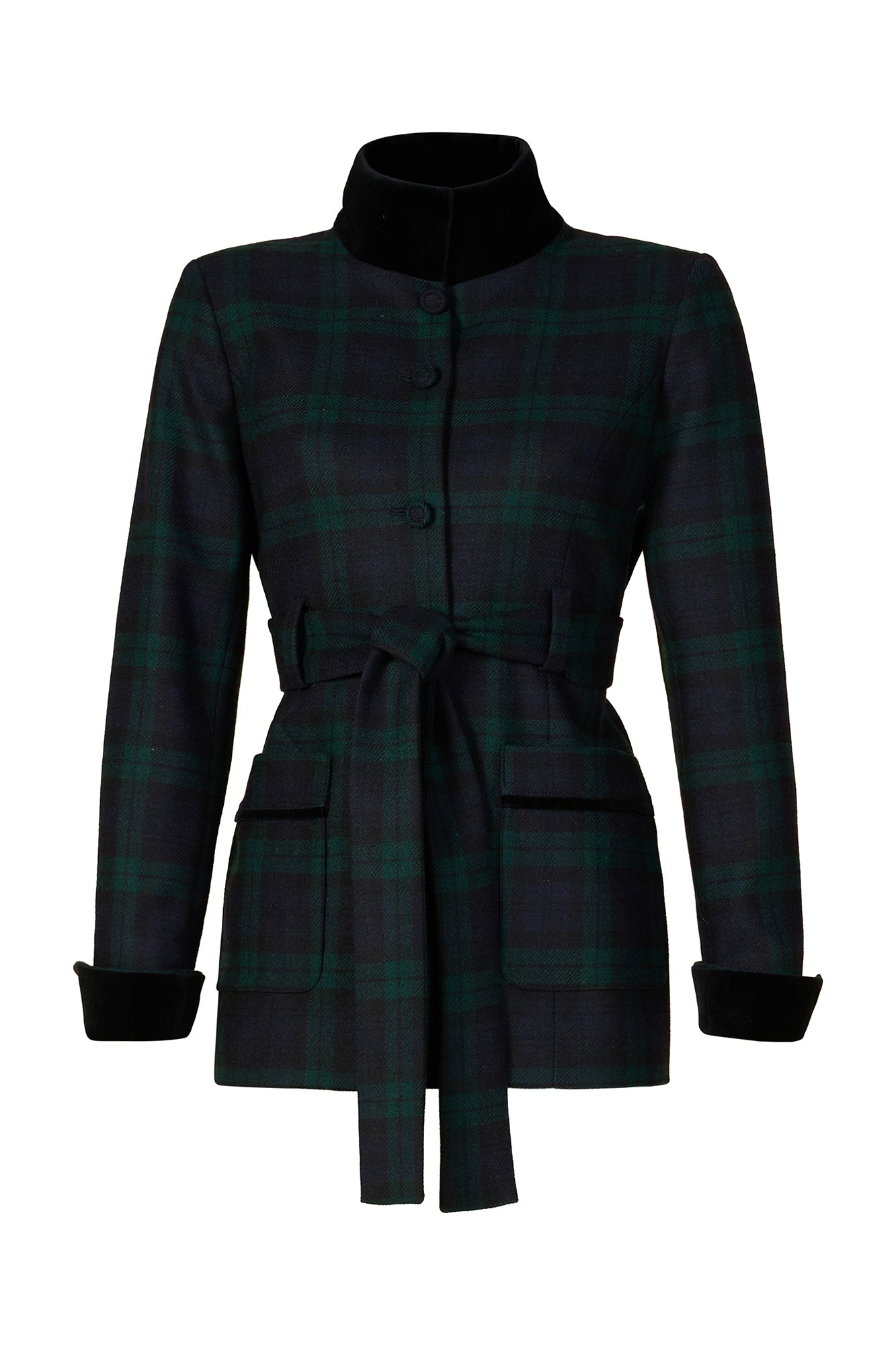 Vesta Evergreen Tartan Jacket