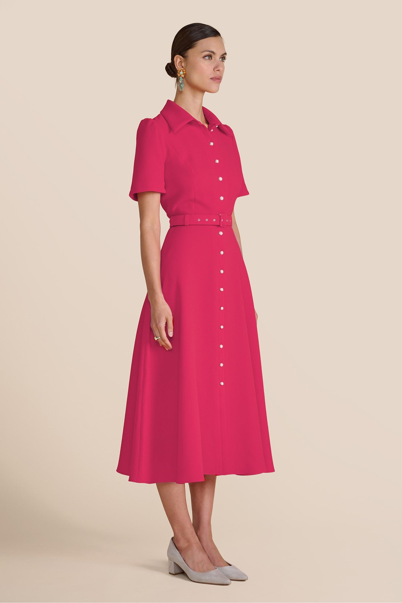 Violet Fuchsia Dress