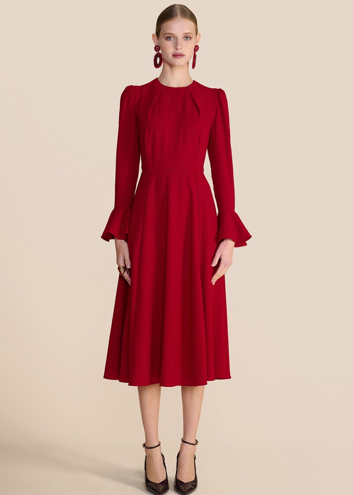 Yahvi Red Dress