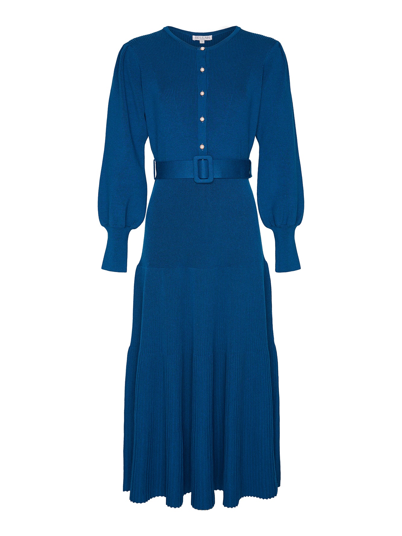 Claudia Knit Dress Deep Teal