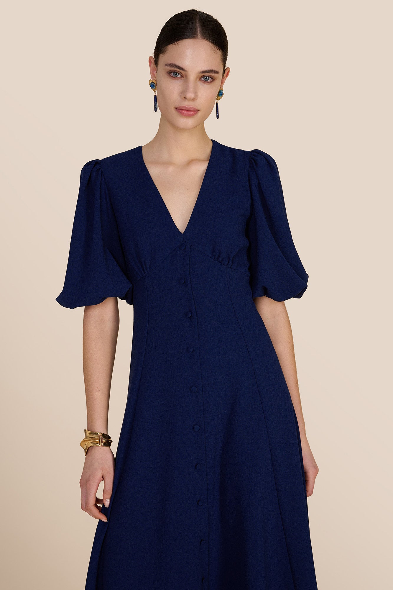 Francine Navy Dress