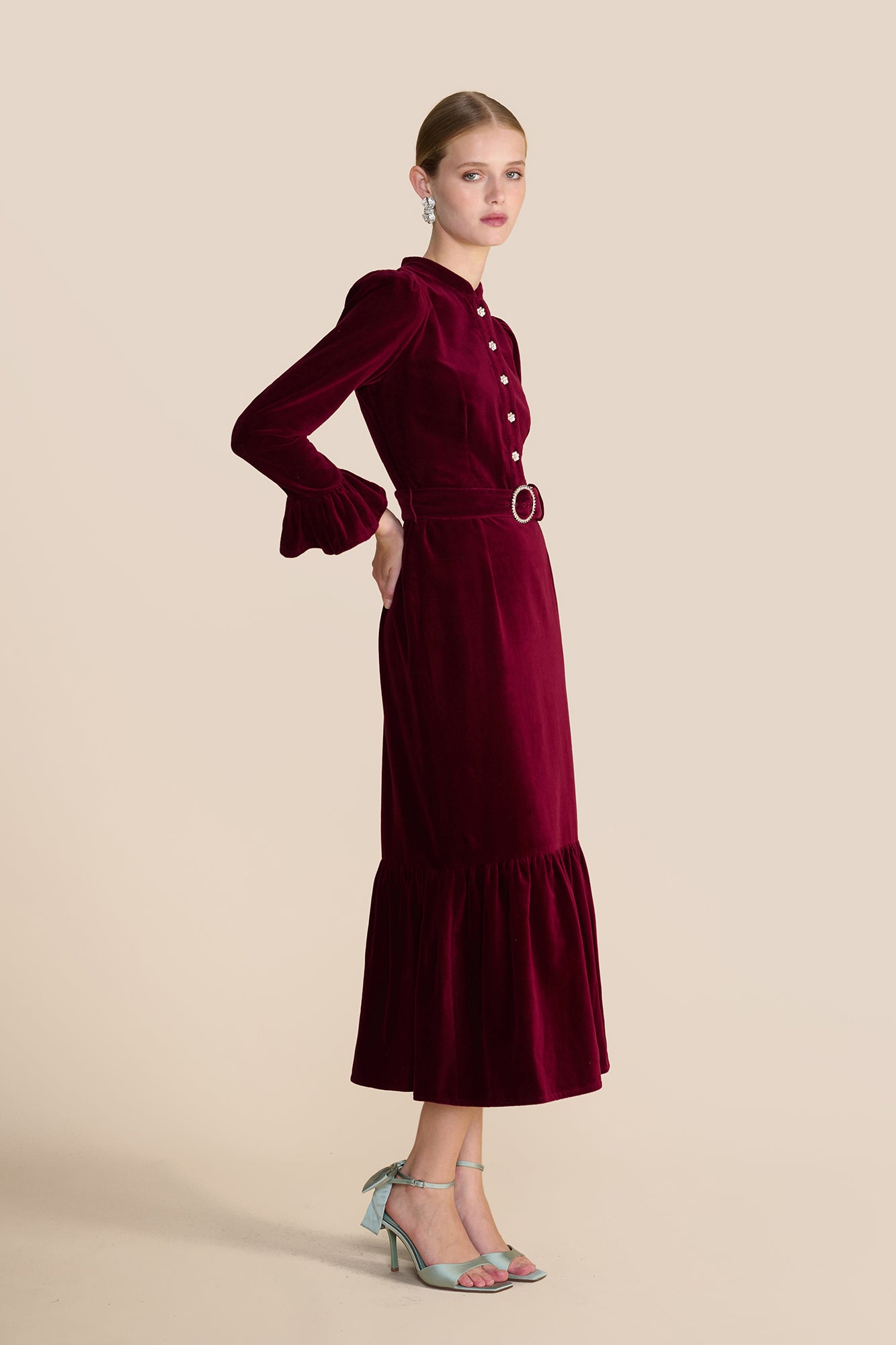 Juniper Burgundy Dress