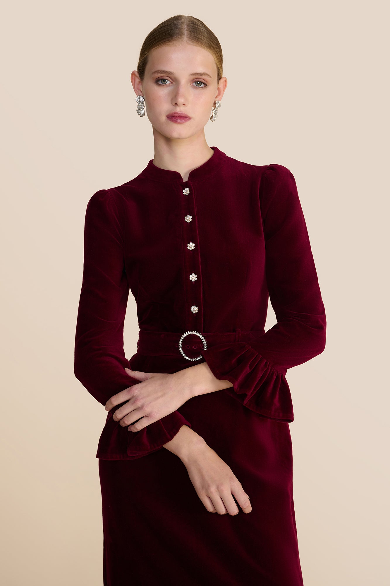 Juniper Burgundy Dress
