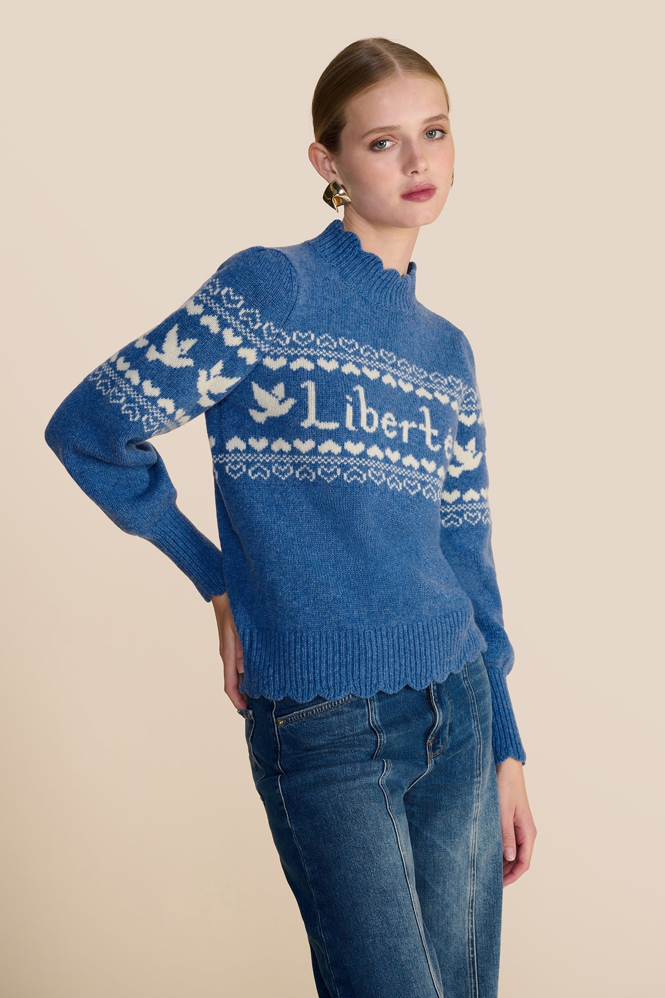 Liberté Blue Jumper