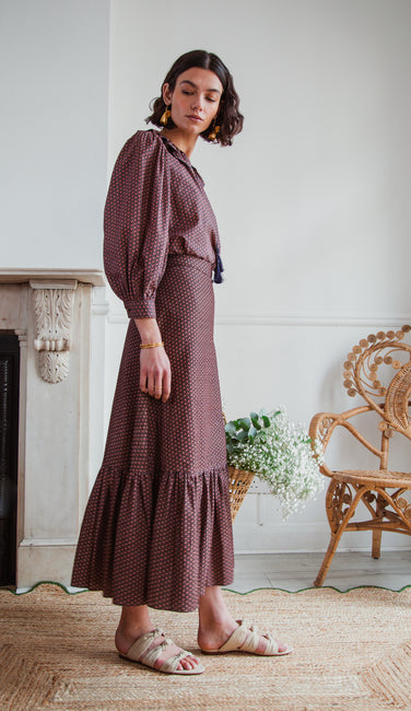 Estaa Geometric Blouse