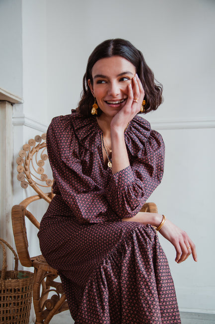 Estaa Geometric Blouse