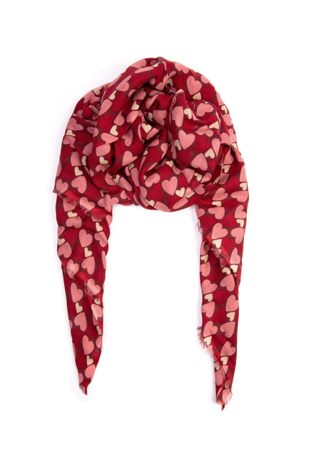Kamala Burgundy & Red