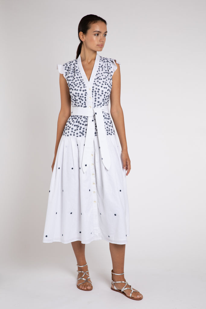 Primrose White Dress