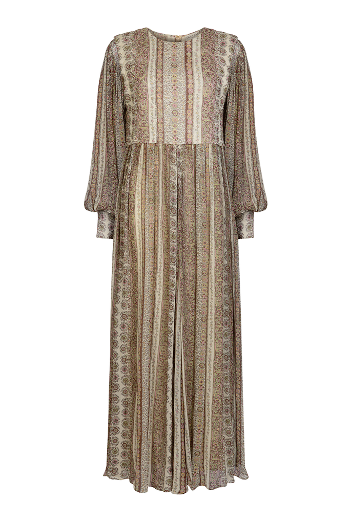 Bryony Paisley Silk Dress