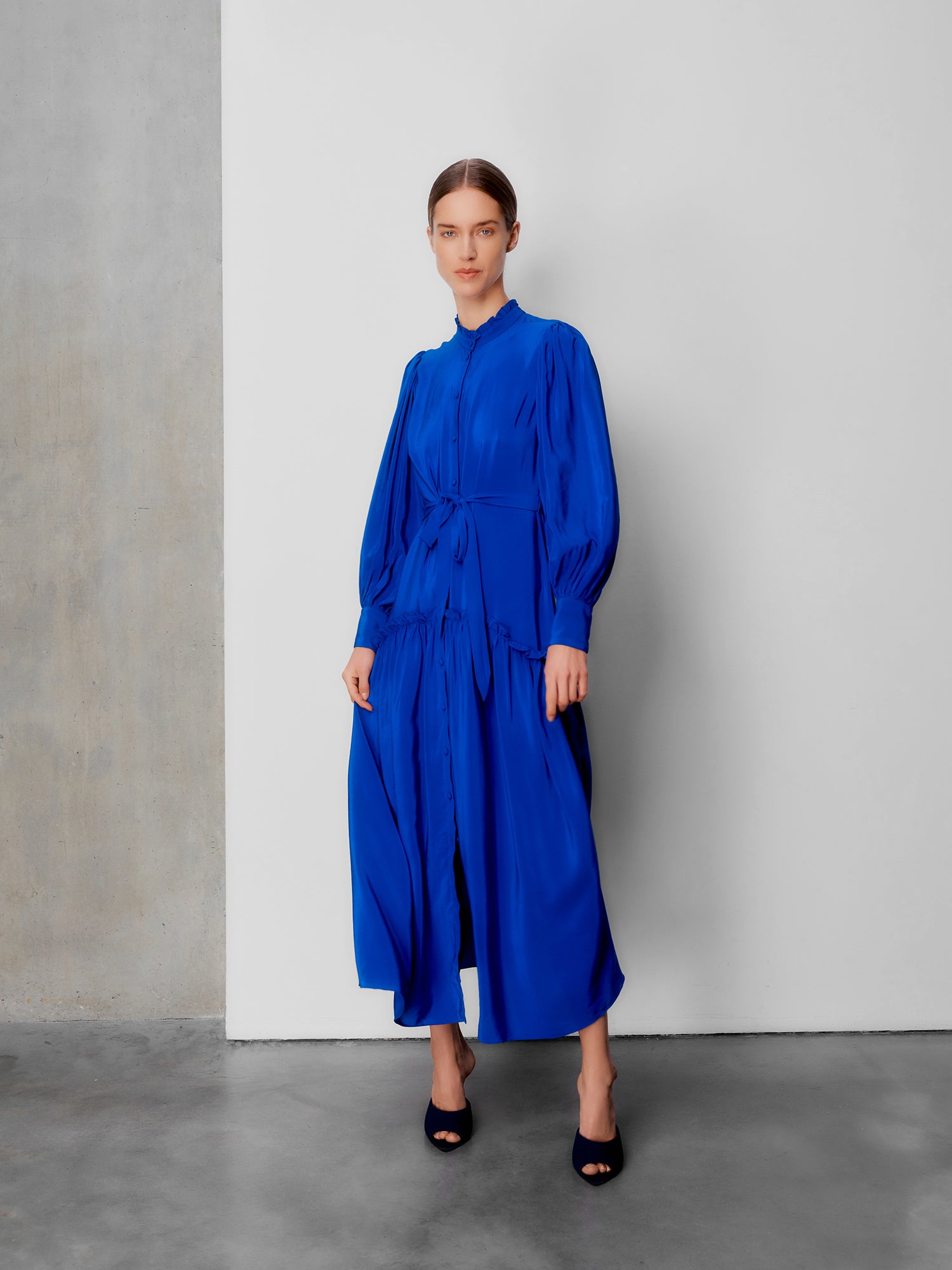 Darsha Cobalt Blue Dress