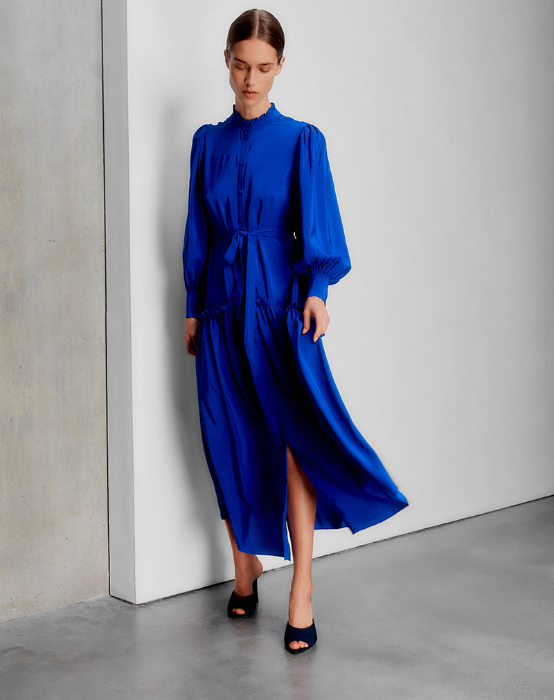 Darsha Cobalt Blue Dress