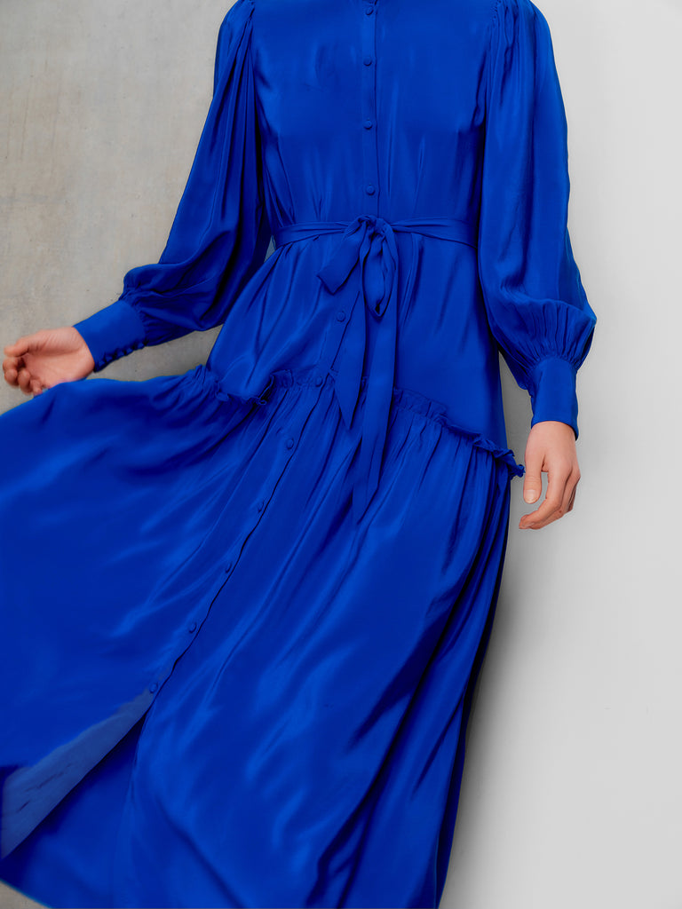 Darsha Cobalt Blue Dress