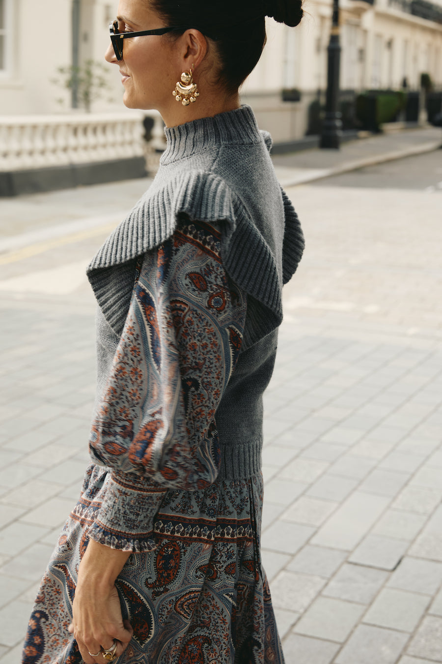 Clementine Grey Tabard