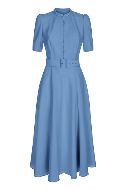 Ahana Cornflower Short Sleeve Dress – Beulah London
