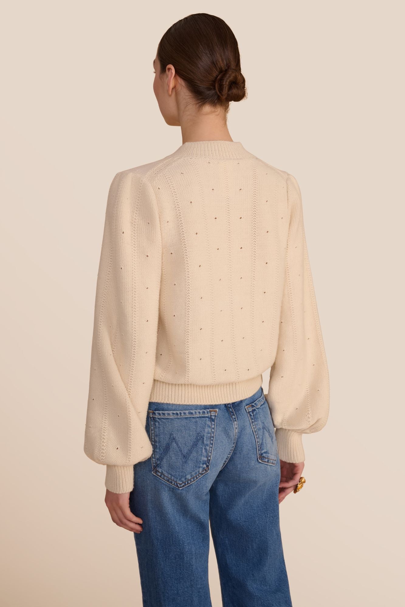 Lyra Ecru Cardigan