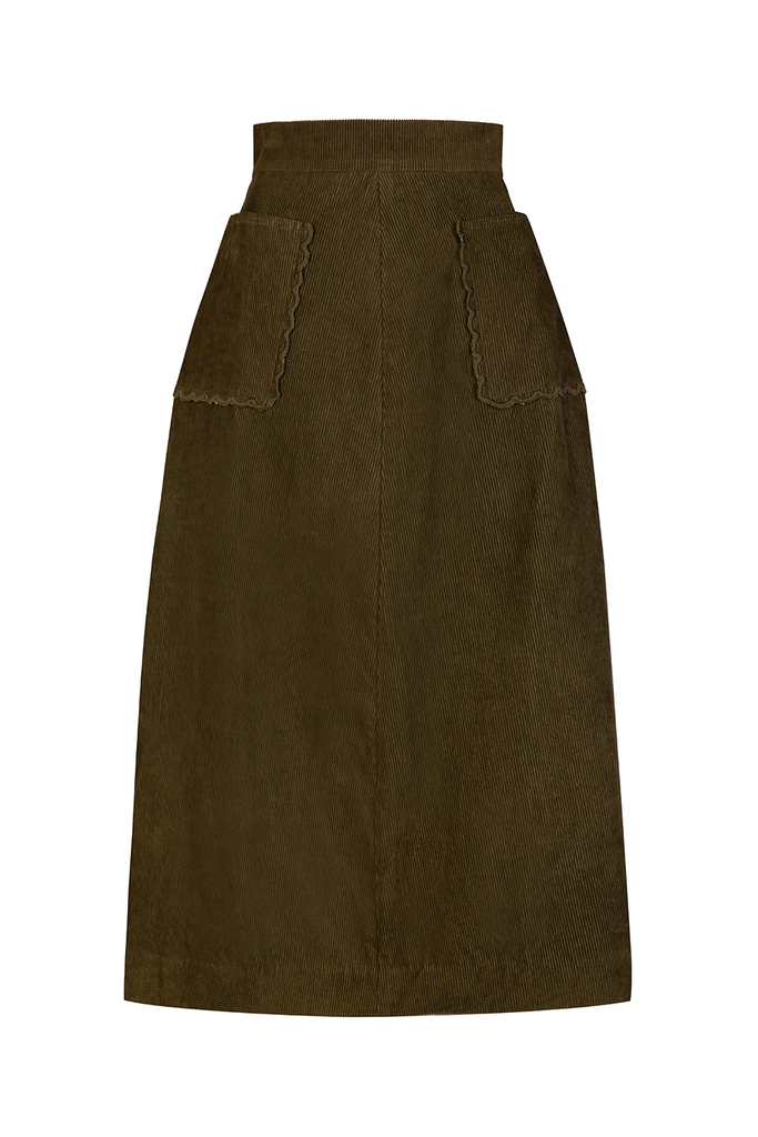 Pearl Olive Skirt