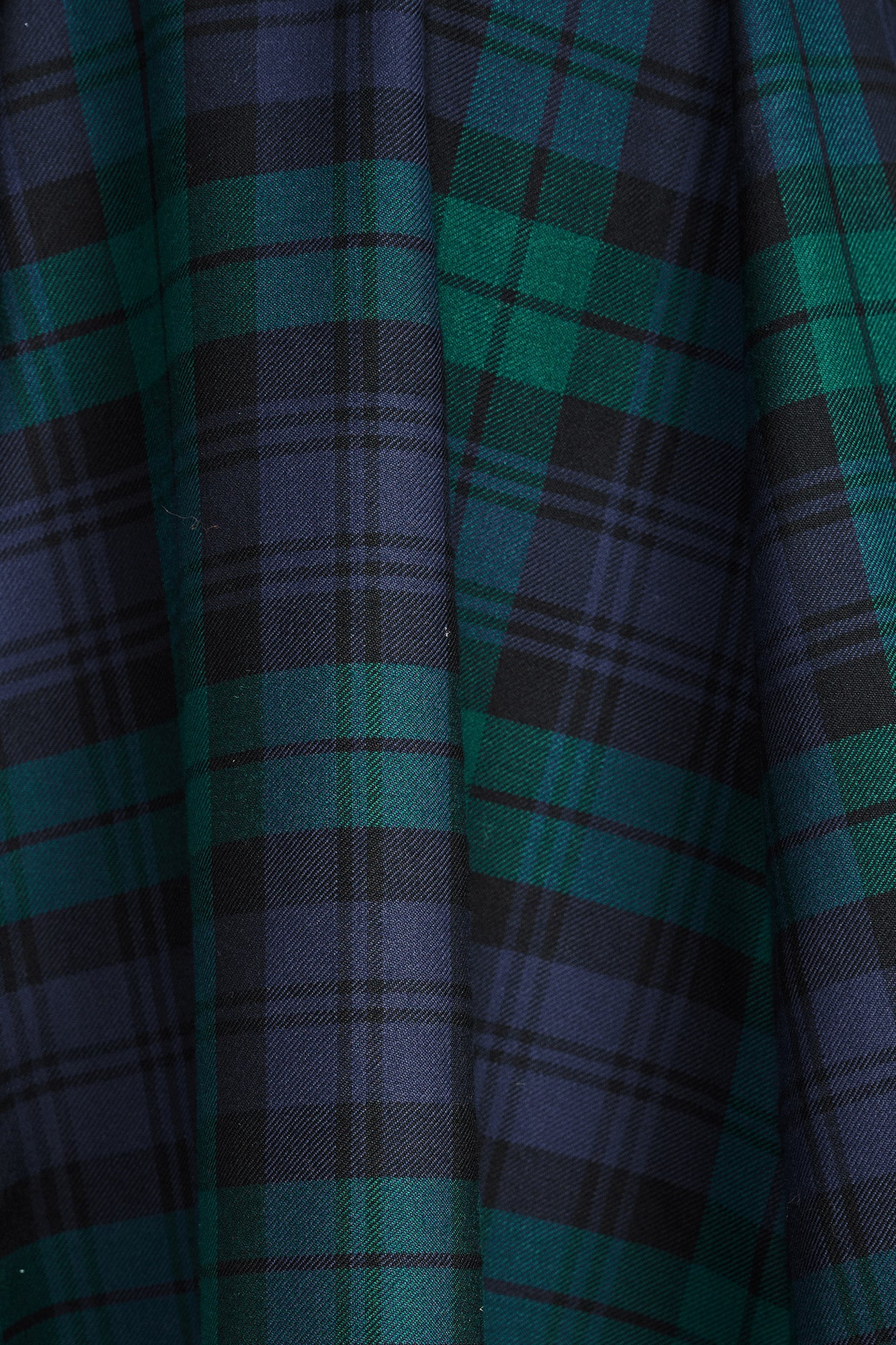 Ahana Evergreen Tartan Dress