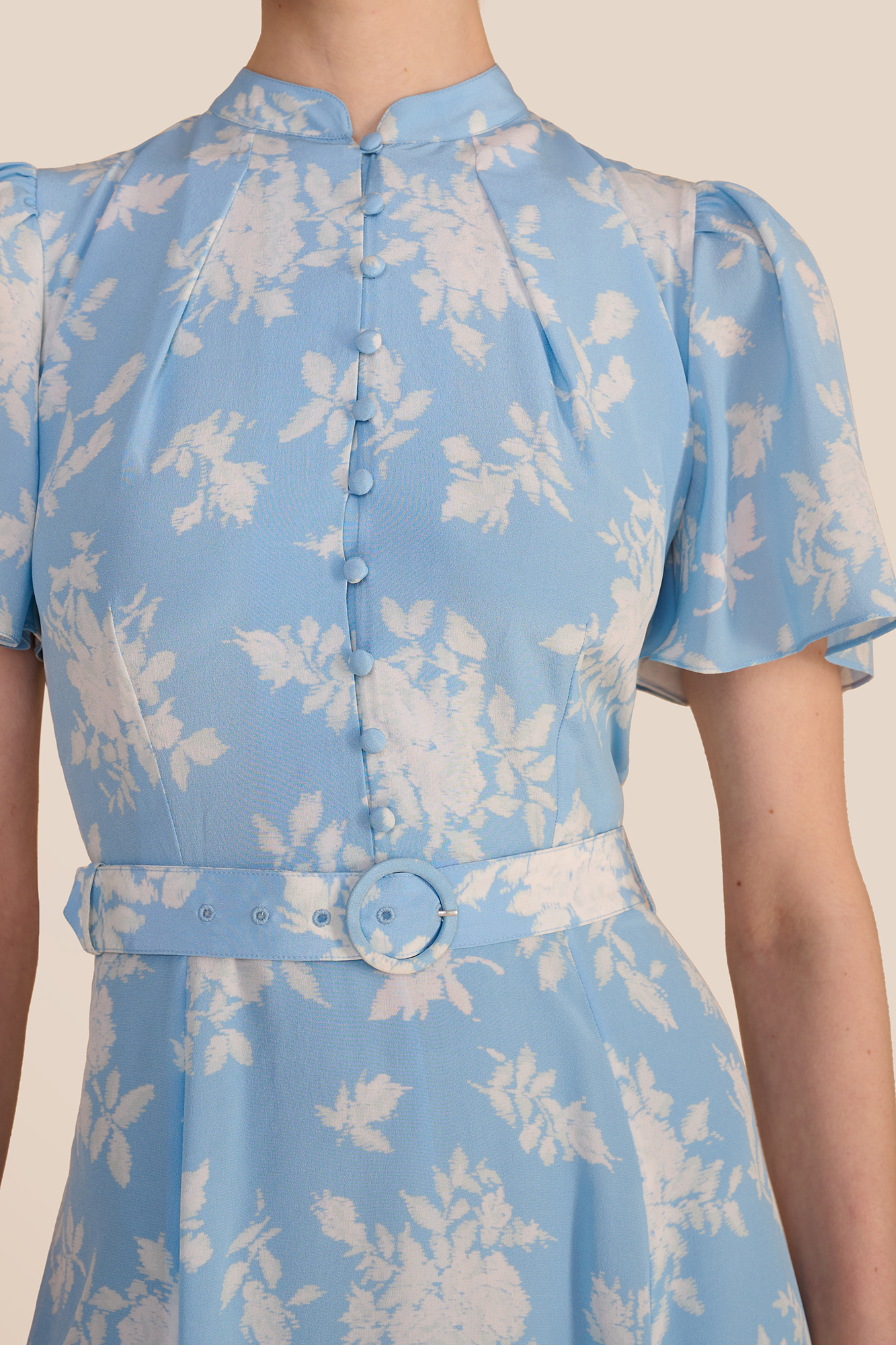 Ahana Rose Short Sleeve Dress