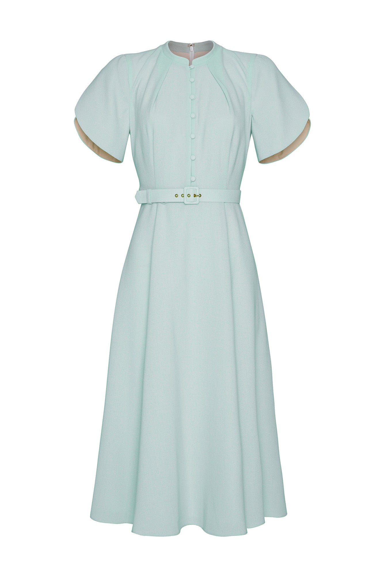 Ahana Mint Dress | Short Sleeve | Beulah London Ahana Mint Dress | Short Sleeve | Beulah London