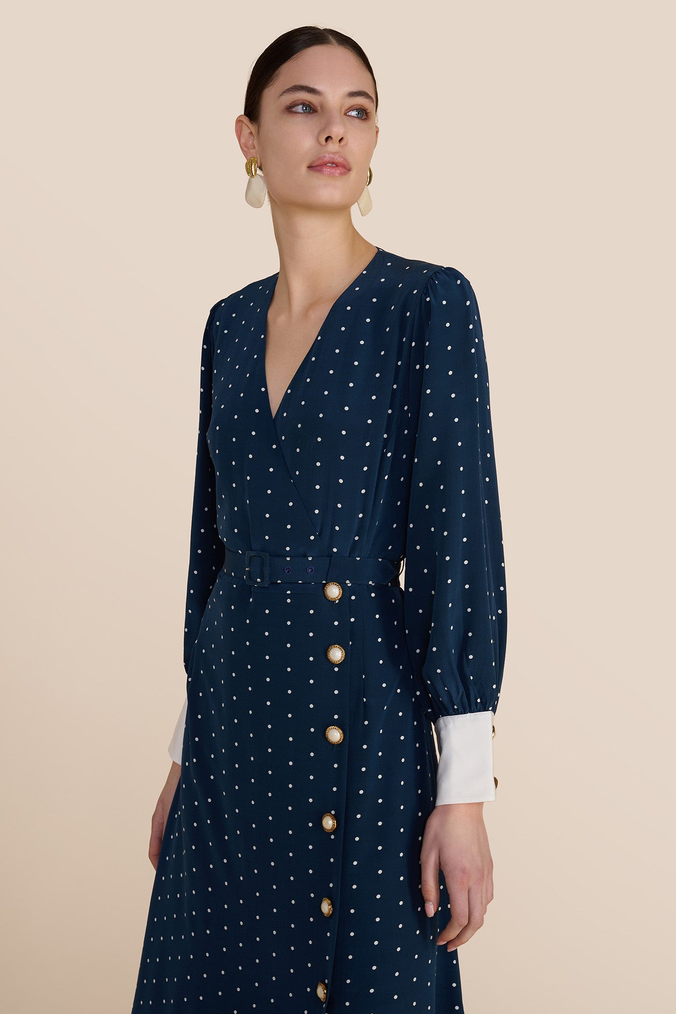 Amanda Polka Dot Dress