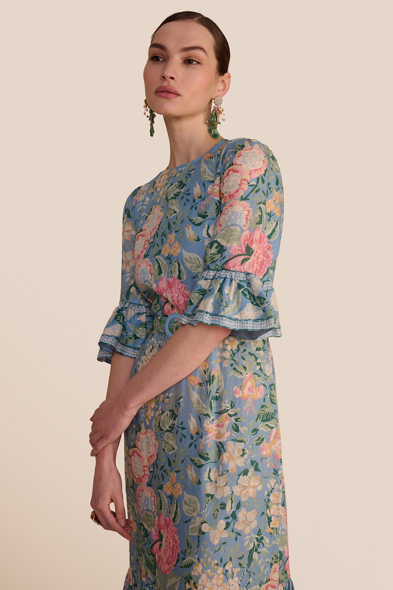 Aster Romantic Floral Dress