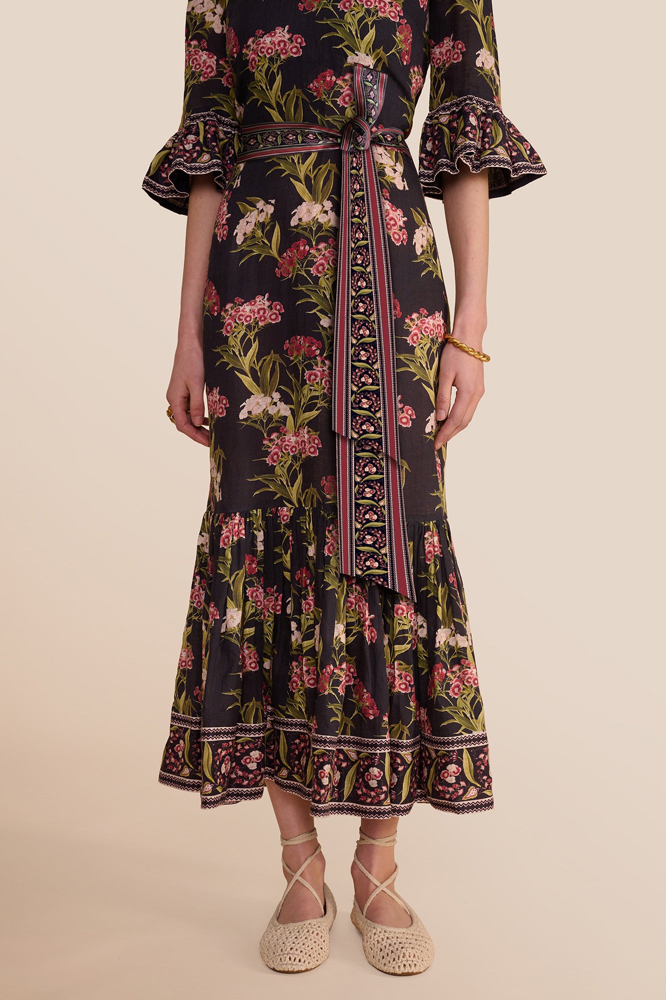 Aster Navy Geranium Dress