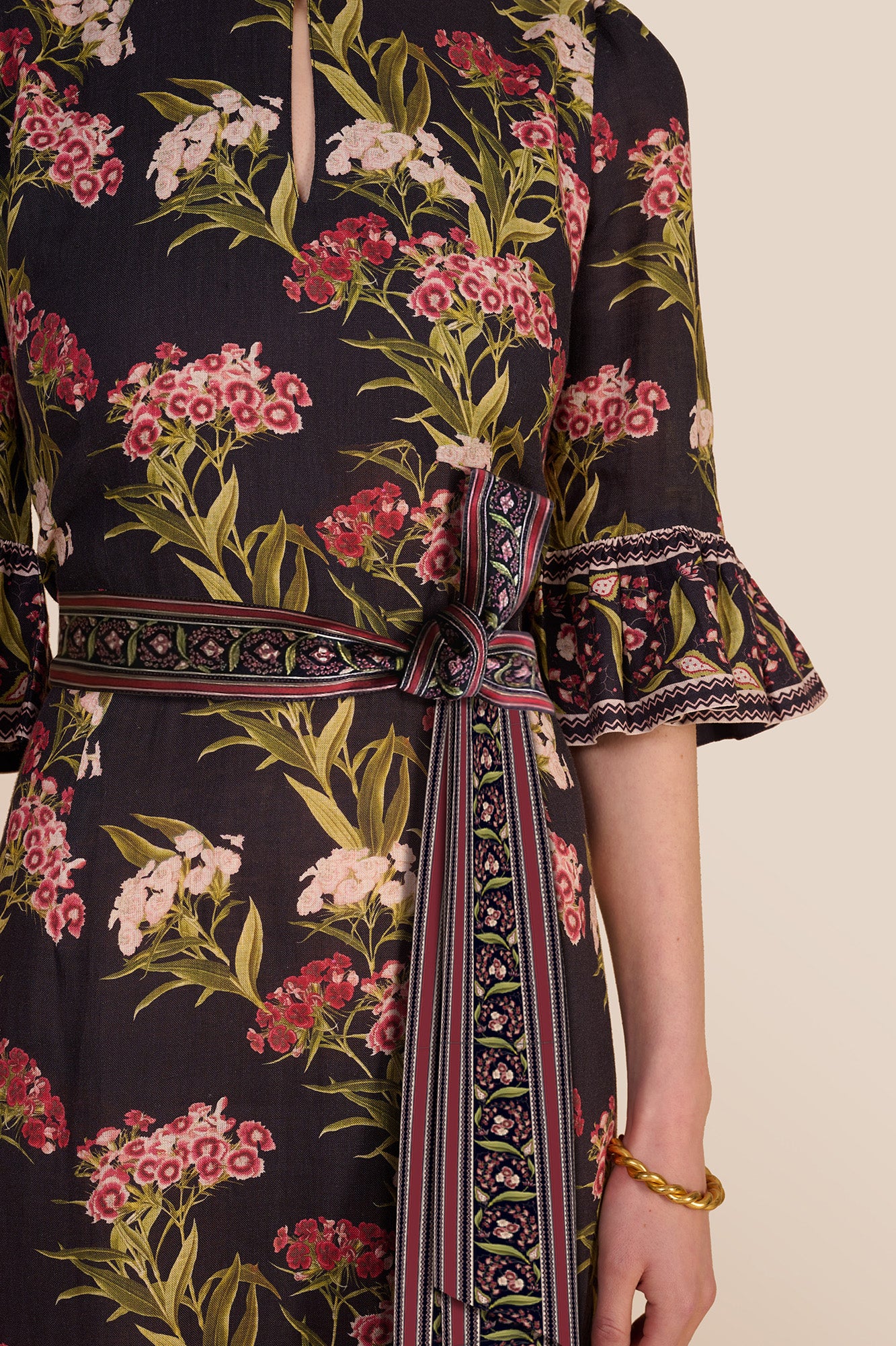 Aster Navy Geranium Dress