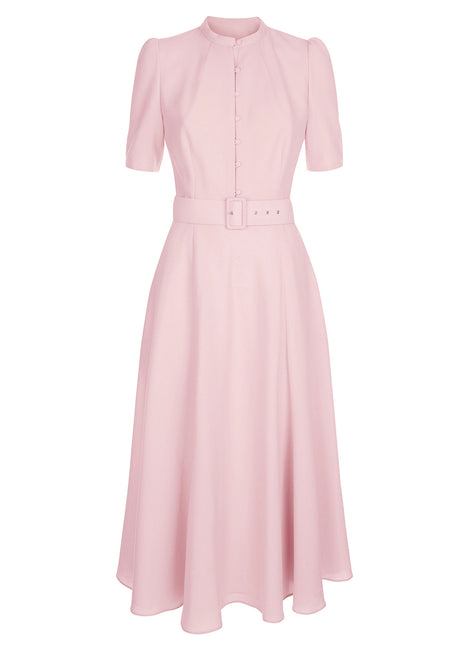 Blush clearance crepe dress