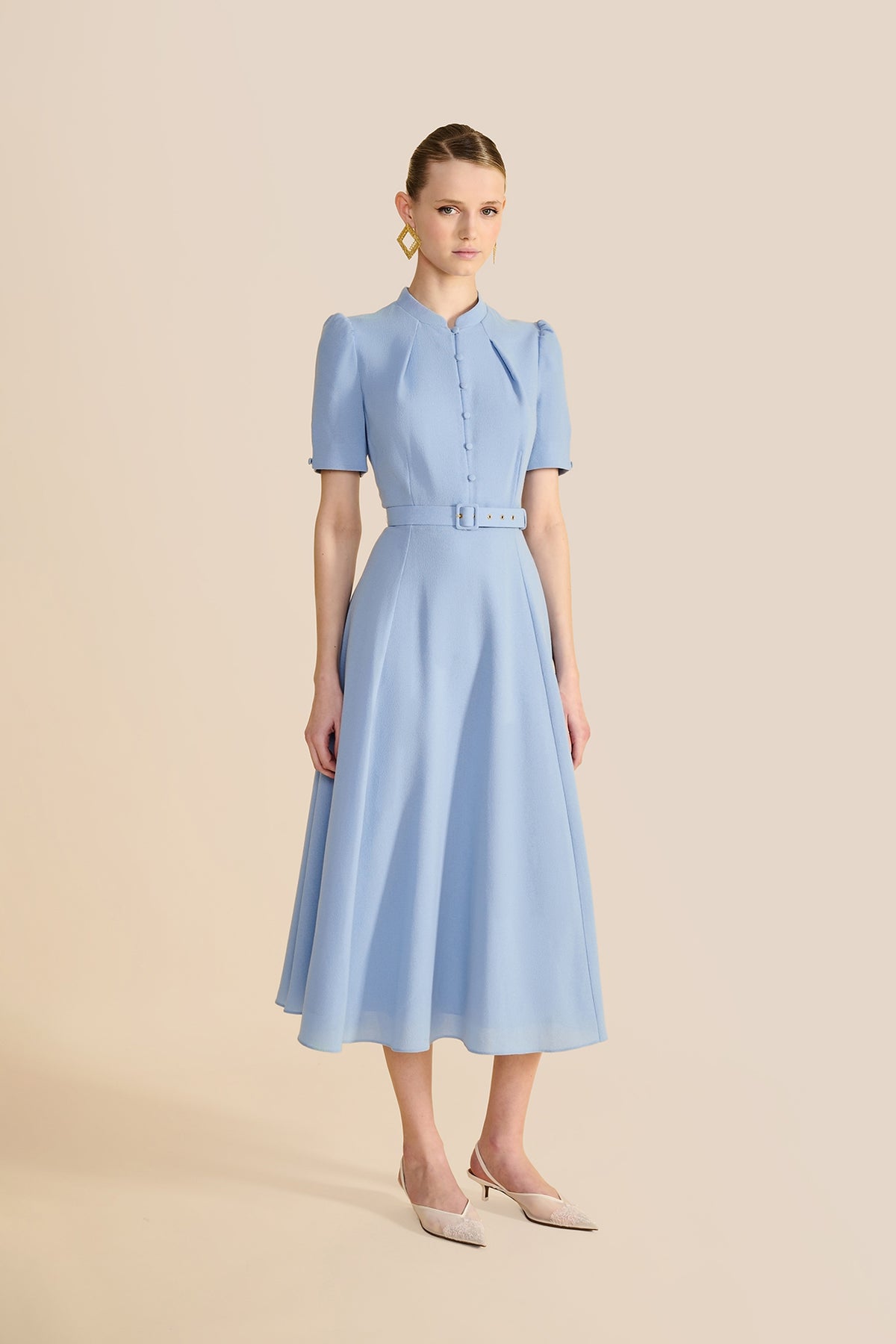 Sustainable Pale Blue Dress