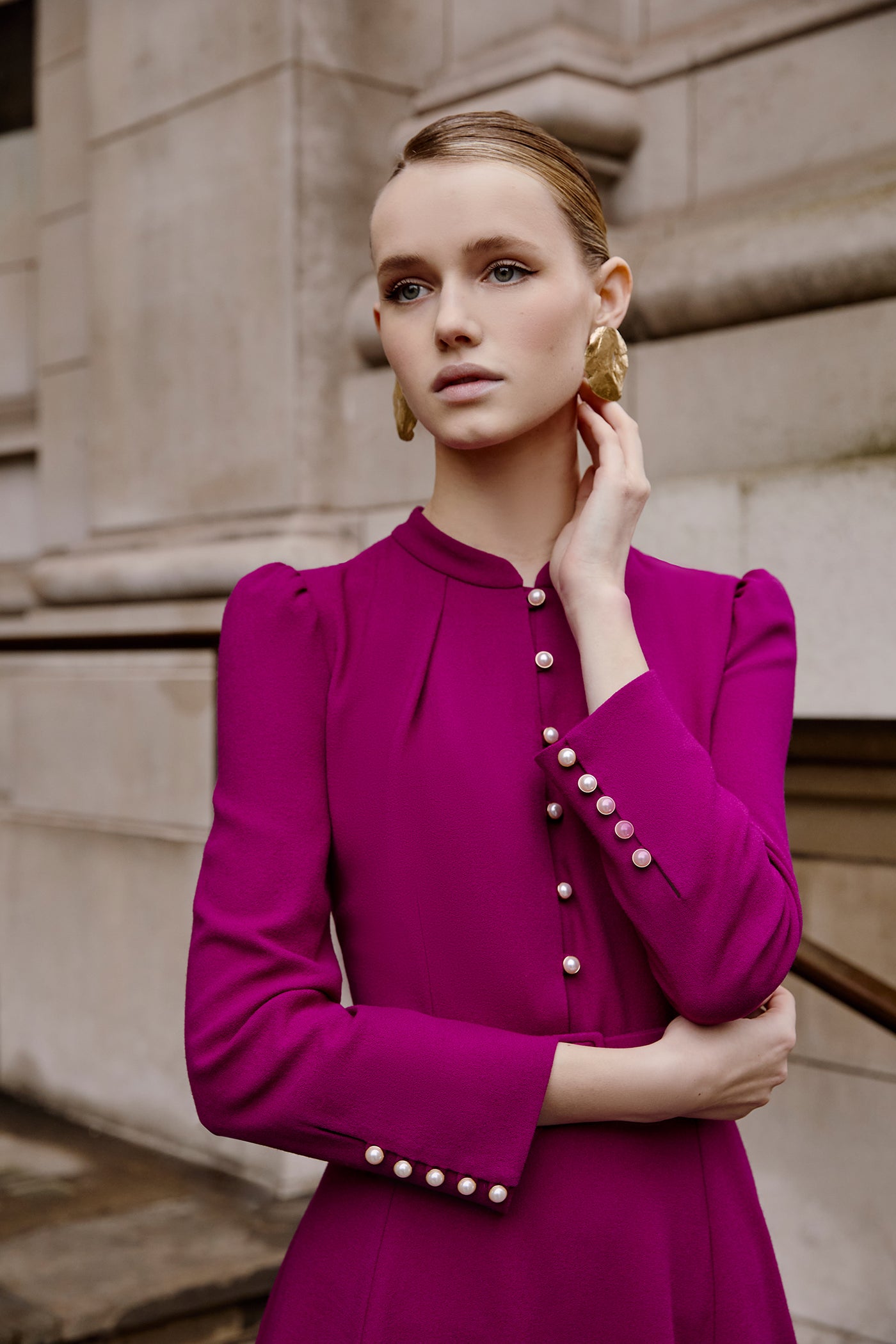 Hannan Dress - Purple