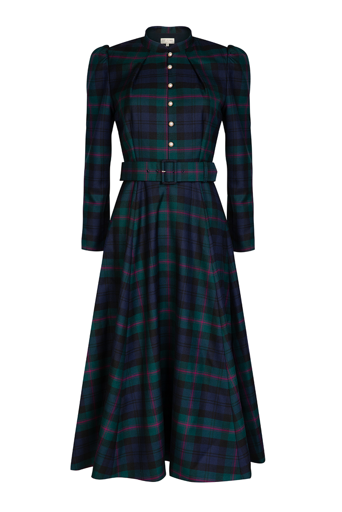 Ahana Tartan Dress