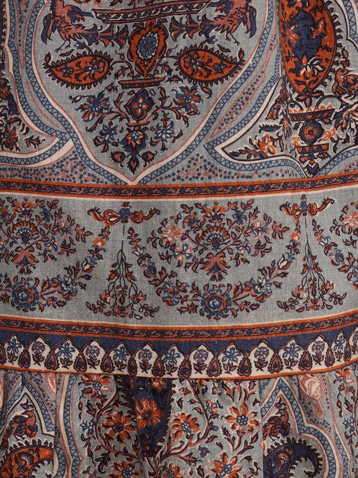 Amelia Blue Paisley Dress