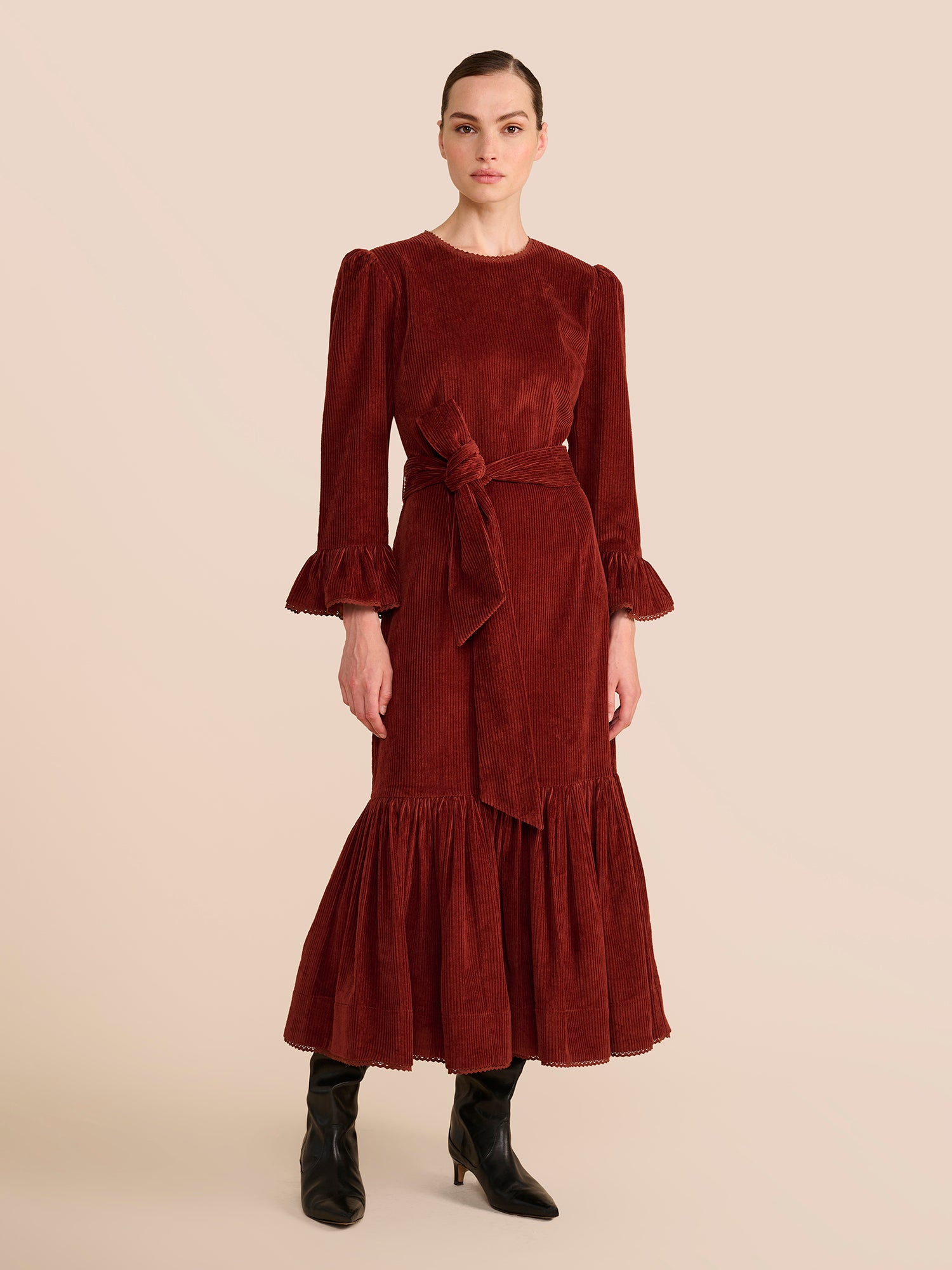 Aster Paprika Dress