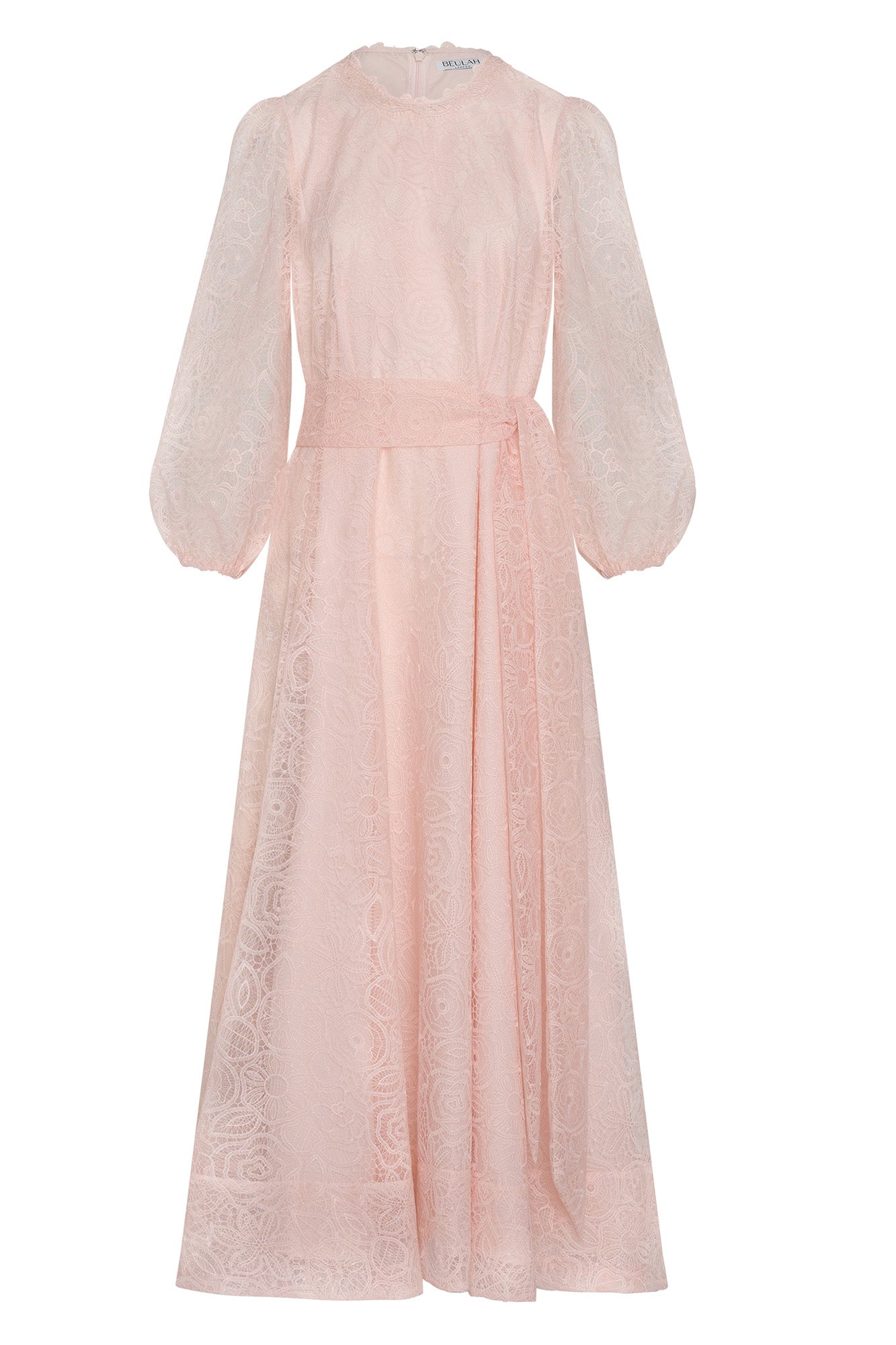 Sonia Blush Lace Dress
