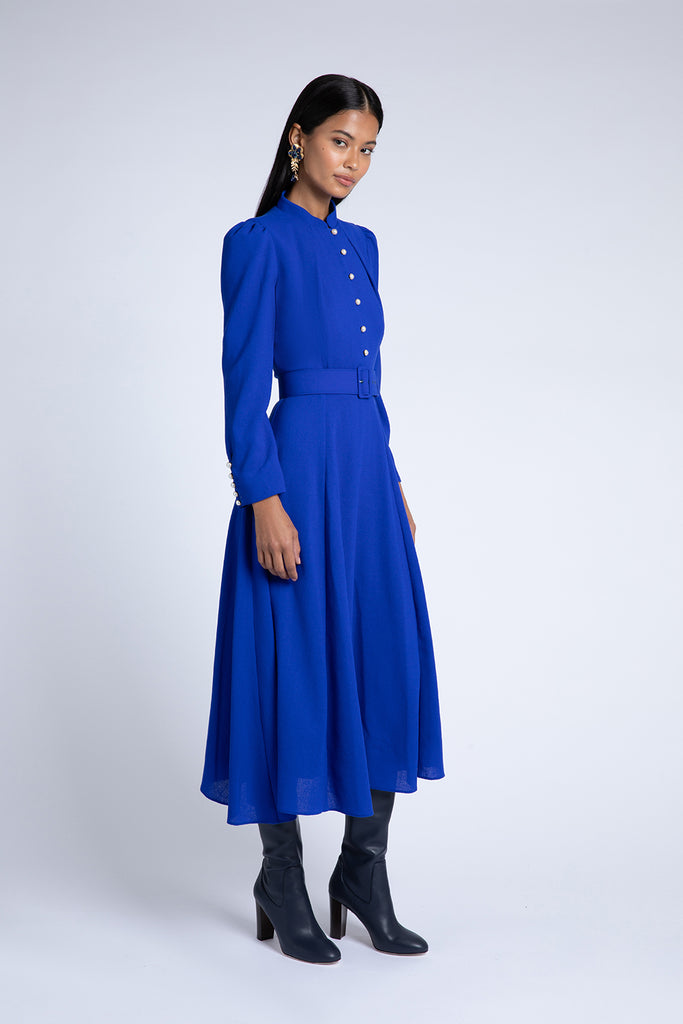 Ahana Cobalt Dress