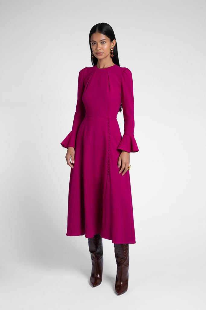 Yahvi Fuchsia Dress