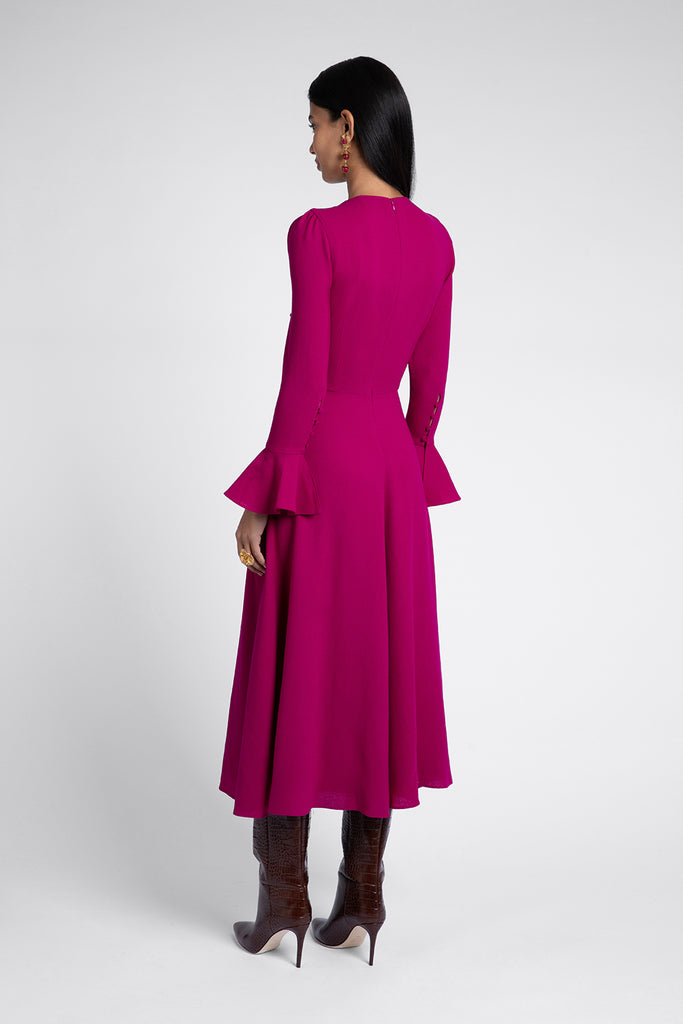 Yahvi Fuchsia Dress